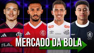 +14 TRANSFERÊNCIAS E ESPECULAÇÕES DO MERCADO DA BOLA DO FUTEBOL BRASILEIRO ATUALIZADO 21/02/2026