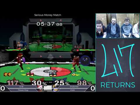 417 Returns Melee Doubles - Dr.B|Flower Dog (Link,Falcon) vs. Drybones|Vitek (Falcon,Sheik) RR