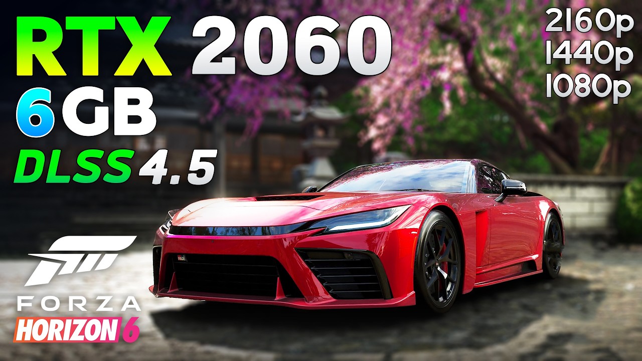 Forza Horizon 6 : RTX 2060 6GB | 1080p | 1440p | 4K