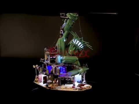 BriksMax Light Kit For Lego Lego Movie Welcome to Apocalypseburg 70840