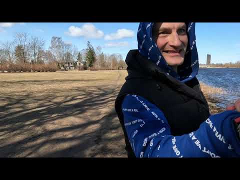 Lucavsalas Mazā Daugava pelde  ekstrēmi ...27.03.22.