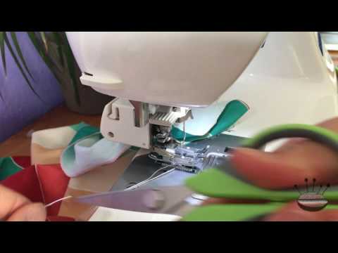 Smoken mit Gummifaden als Unterfaden