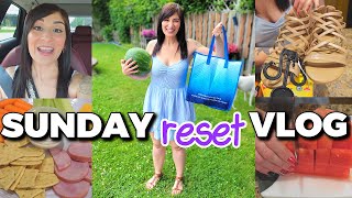 SUNDAY RESET | Weight Loss Meal Prep, No Cook Dinner, Mini Walmart & Grocery Haul