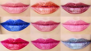 SMASHBOX Be Legendary Liquid Lipstick | 17 Lip Swatches + Review