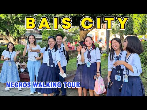 BAIS CITY Walking Tour and Street Foods | Welcoming Faces of this CHARMING City of Negros Oriental