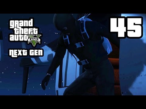 GTA 5 Next Gen Walkthrough Part 45 - Xbox One / PS4 - THE BUREAU RAID (HEIST)