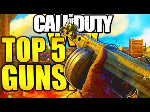 TOP 5 BEST GUNS RIGHT NOW  COD WW2! 2018 BEST WEAPONS CALL OF DUTY WORLD WAR 2 MULTIPLAYER!