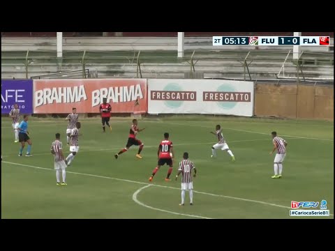 Carioca 2017 Série A Sub 15 - Fluminense 1 x 1 Flamengo - Tç Rio - Final - 1º jogo