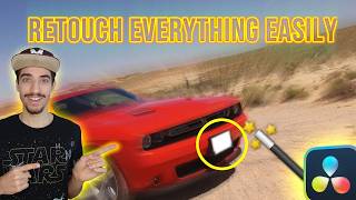 How to remove any object from video | DaVinci Resolve tutorial