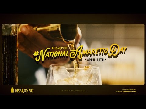 National Amaretto Day with Disaronno - April 19th