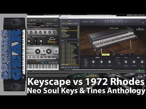 Comparison: Spectrasonics Keyscape vs 1972 Fender Rhodes, Neo Soul Keys, & Tines Anthology