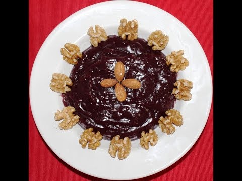 How to make Pelamushi (ფელამუში)? Best Georgian dessert. #cookingwithfrancoandmarta#