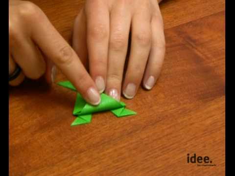 idee. Tipp Nr. 019 - Origami - Hüpffrösche