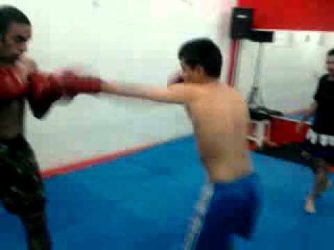 Treino de Muay Thai - academia M4 JoãoHenrique