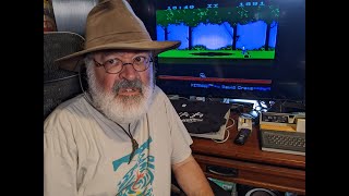 Atari 800 - Pitfall! - 8bit Retro Vintage Video Game - Retrogaming - Fedora Snake Scorpion - Gaming