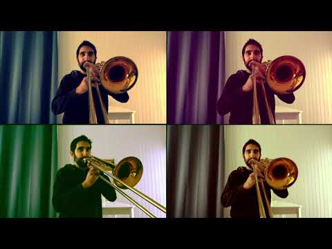 Happy Birthday - Trombone Quartet "Solo version"
