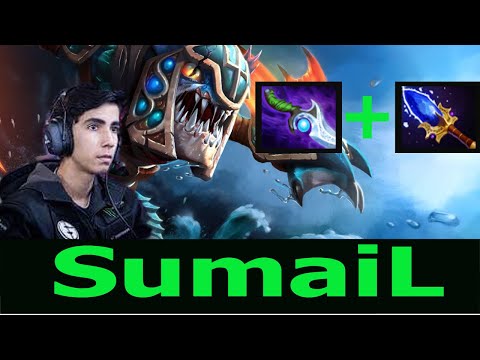 SumaiL Slark - Aghanim's Tactic - New Best Build for Dota 2 (7.23) | 2020 Gameplay