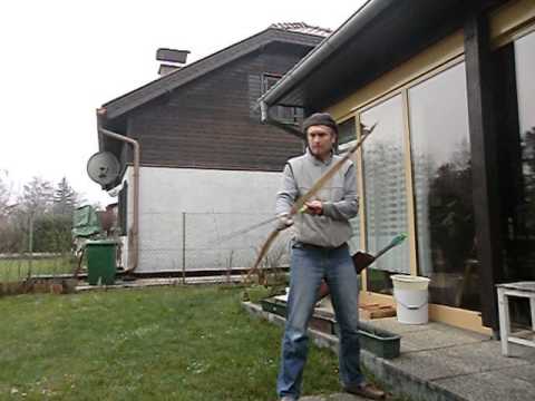 David H - Shooting Grozer Bow 52# Assyrian Biocomposite