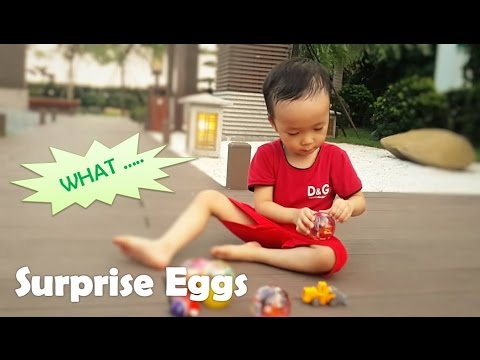 FINDING SURPRISE EGGS |Playtime Finding Surppirese Eggs in the Garden Surprise Toys Boxes! HT BabyTV Video