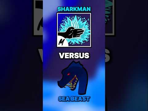 Sea Beast vs Sharkman… Who Wins? 👀