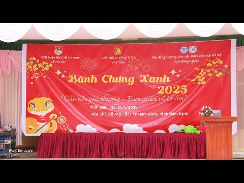 Bánh chưng xanh 2025 Trường THCS Mỹ Tiến xã Mỹ Lộc TP Nam Định