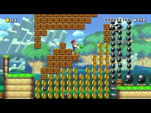 Yoshicide by driggens - SUPER MARIO MAKER - No Commentary Gameplay 1AI