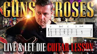 How To Play Live And Let Die - Guitar Lesson