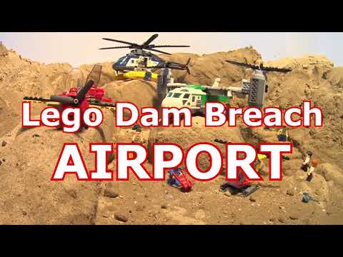 LEGO DAM BREACH #8 - BIGGEST AIRPORT FLOOD DISASTER