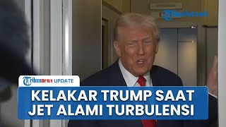 Detik-detik Jet Trump Turbulensi saat Perjalanan Pulang dari Korea Selatan: Angin di Asia Kencang