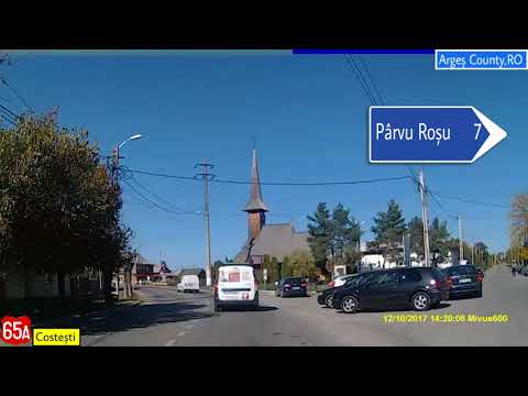 Romania : DN65A - Căldăraru (AG) - Pitești (AG)