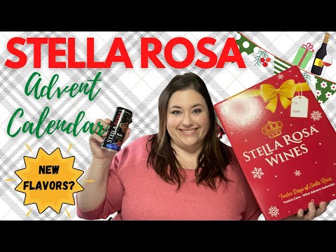 STELLA ROSA SWEET WINE ADVENT CALENDAR?!? | 10 DIFFERENT FLAVORS!