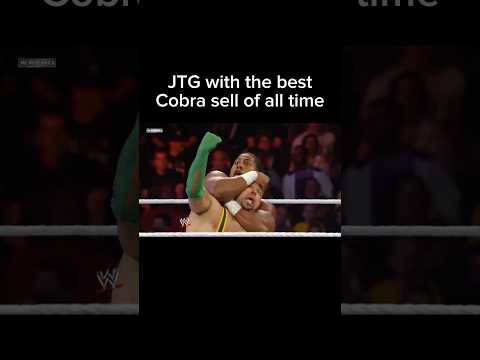 Santino Marella hits JTG with the Cobra and he sold it in the best possible way
