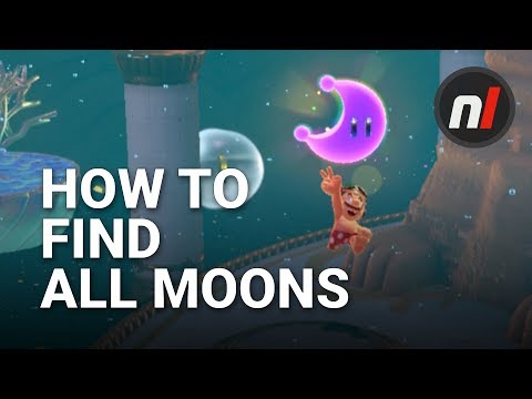The Simple Trick To Finding All Of Super Mario Odyssey's Power Moons
