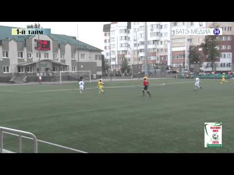 13.08.2015_Гомель - БАТЭ (Борисов). Голы матча. Дубль