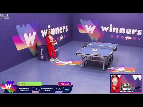 Winners League  17.09.21 Kardashova Anastasiia - Palazhchenko Yuliia 20:00