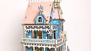 3d wooden puzzle house Dream Villa