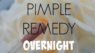 HOW TO GET RID OF A PIMPLE OVERNIGHT!  | BEAUTY OVER 40