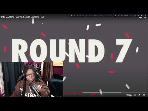 U.S. Gangsta Rap Vs. French Gangsta Rap | REACTION