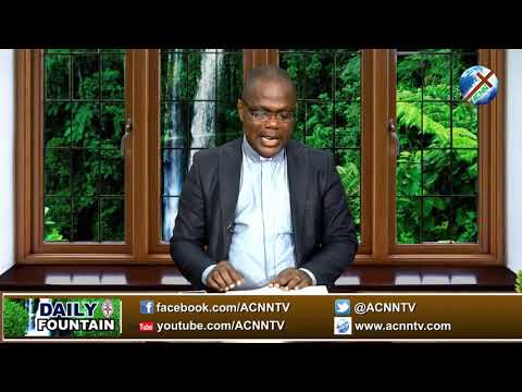 DAILY FOUNTAIN OF NOVEMBER 5, 2019 - THE REV'D CANON DR. ONYEMA OKENYEKA