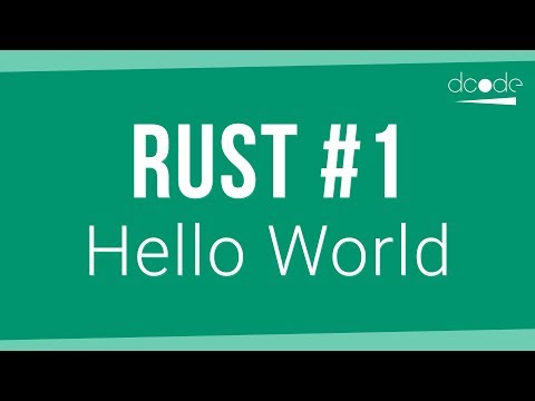 Rust Hello World Tutorial