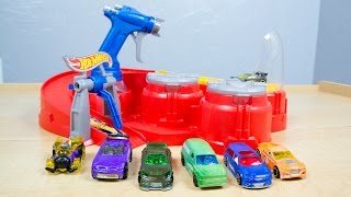 Hot Wheels Color Shifters Color Blaster Color Changers Playset