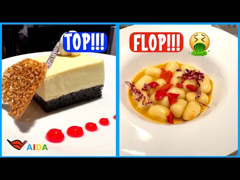 Best Cruise Food! AIDAperla Vegetarian Food. German Cruise Ship, April 2021