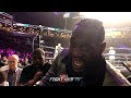 DEONTAY WILDER "JERMALL WAS EMOTIONAL BECAUSE OF JERMELL. IT KNOCKED HIM OFF HIS GAME"