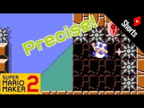 "Easy One-Screen precision 1" by Puertas112 | Super Mario Maker 2