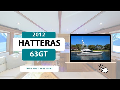 Hatteras 63GT video