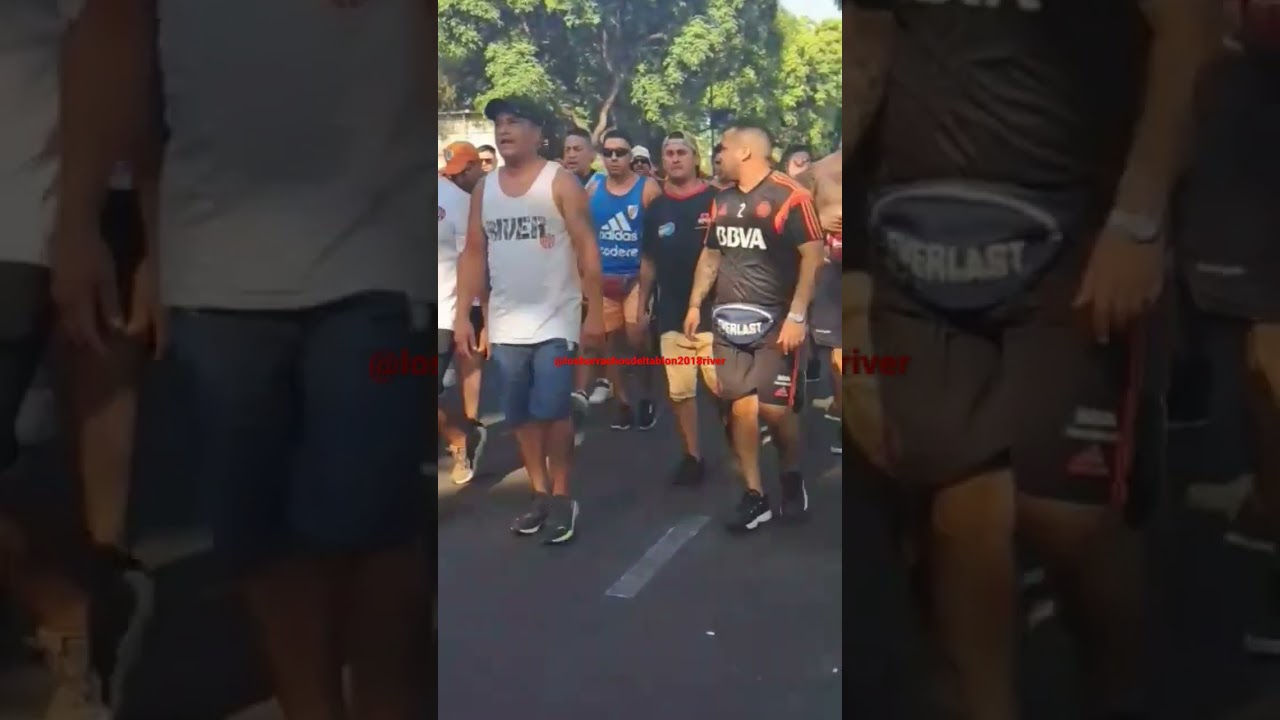 PARTE 2. LOS BORRACHOS DEL TABLÓN LLEGANDO AL ESTADIO MONUMENTAL 12/02/2023