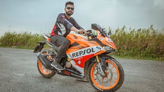 Download lagu HONDA CBR REPSOL DETAILED REVIEW AFTER 5,000 KM || SAKIB SHOIKOT mp3
