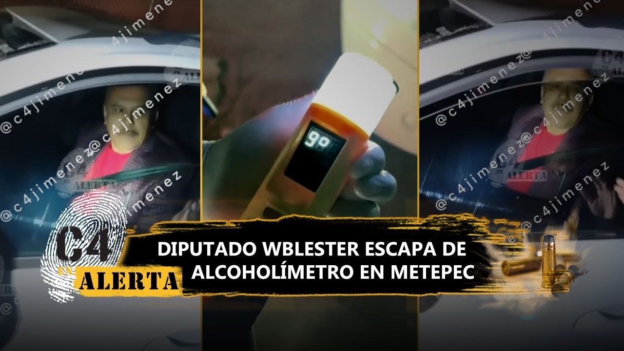 Difunden video de diputado del PT insultando a policías en un reten: "¿Por qué me grabas, wey?"