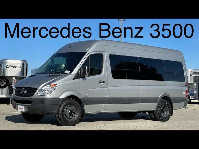Preview image of Mercedes Benz 3500 Sprinter Luxury Passenger Conversion youtube video