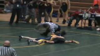 preview picture of video 'Jacob Mathis, Streetsboro vs Kenmore 82# Youth Varsity Wrestling @ Firestone 2009'